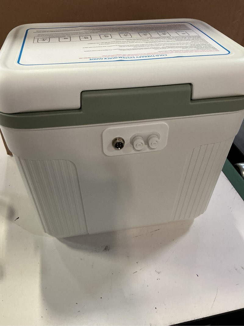 Condition photo showing Good Condition for cold therapy machine,cold therapy system with programmable controller,ice machine knee replacement recovery system for knee after surgery,cryotherapy pain relief system for hip thigh calve elbow ankle