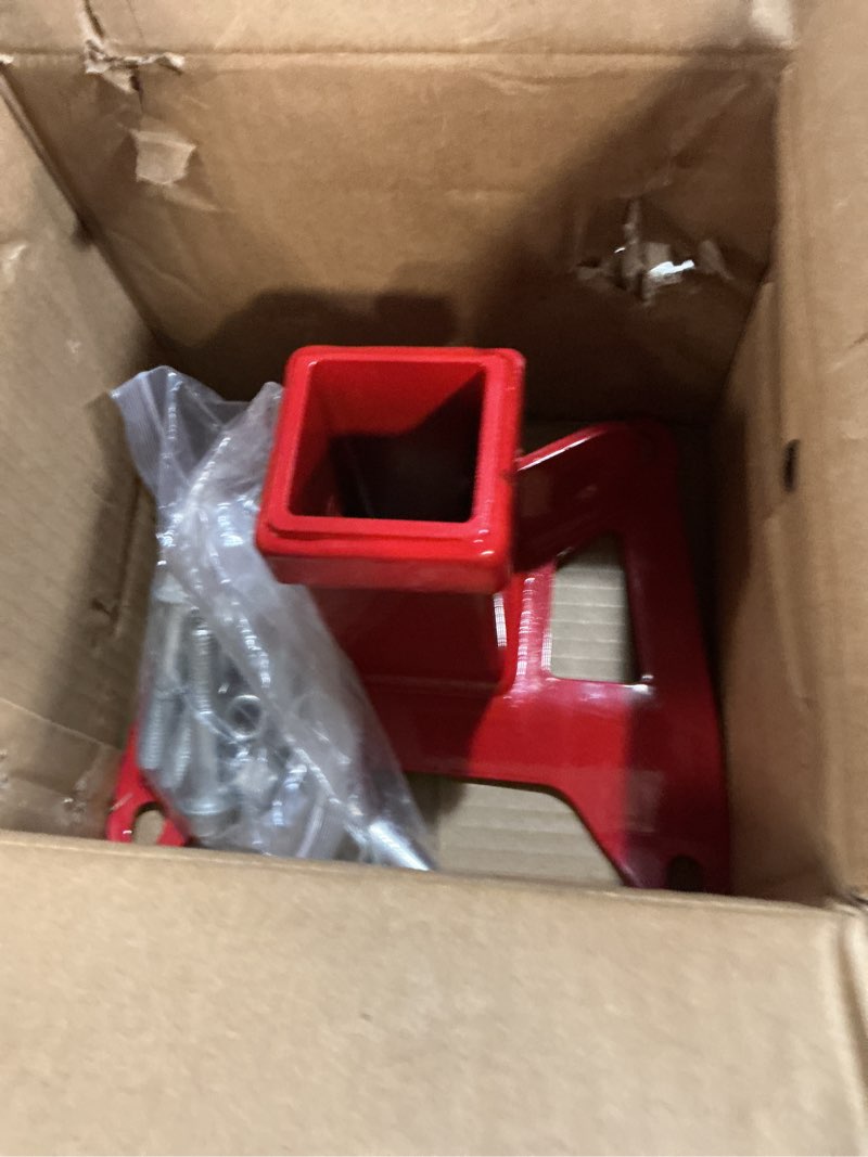 Condition photo showing Good Condition for 2" rear receiver hitch for honda talon 1000r / 1000x (2019+), 3/16" heavy-duty steel, red 2019+ honda talon 1000r / 1000x