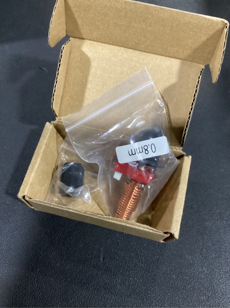 Condition photo showing Good Condition for 0.8MM Ceramic Hotend Kit for Flashforge Adventurer 5M/5M Pro - Quick-Detachable Hardened Nozzle Extruder Printer Head for 3D Printer Accessories (2.0 Version) 1 Set 0.8MM Hotend Kit