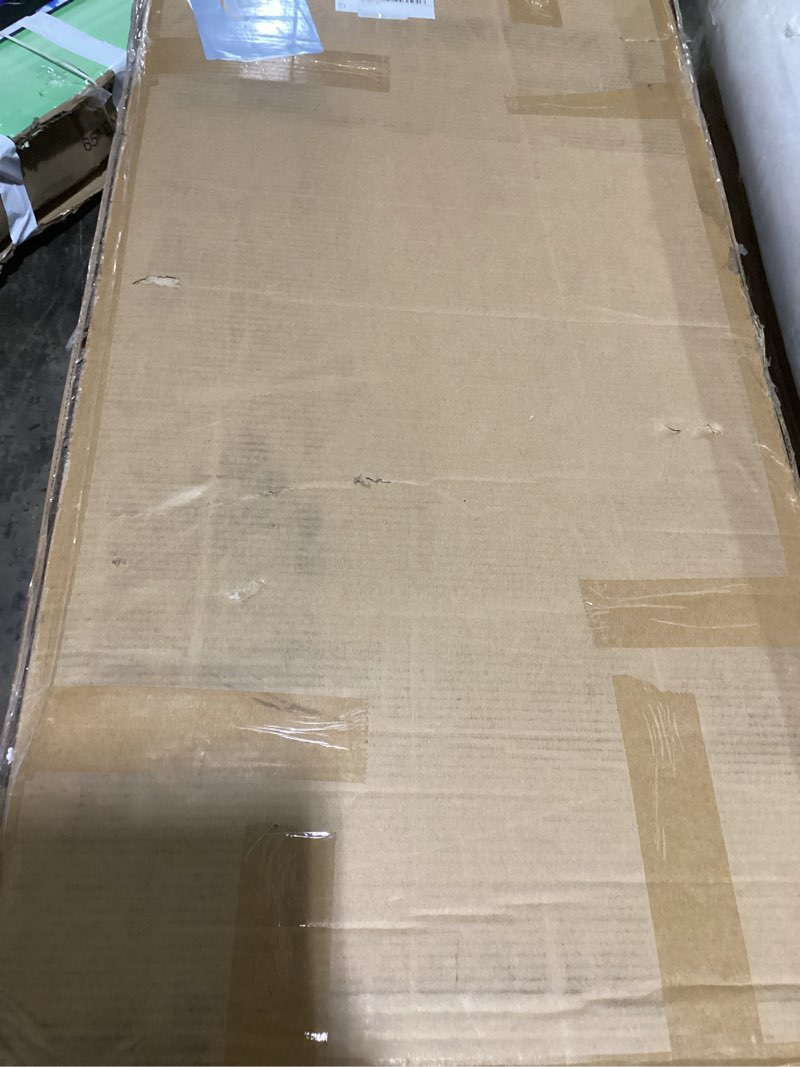 GarveeHome Twin-XL Size Bed Frame with 2 Storage Drawers and Charging Station, Rustic Linen Upholste