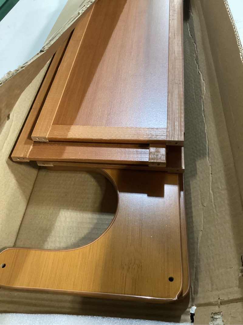 Condition photo showing As Is for shoe rack,small 5 tier shoe organizer storage shelf,bamboo narrow shoe closet,small space shoe rack,for entryway closet 18.89×7.48×25.98inch brown 5 tier-18.89" wide