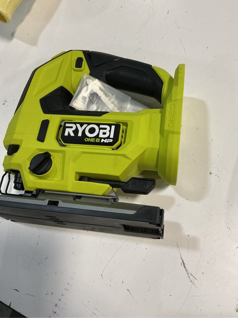 Condition photo showing Good Condition for ryobi one+ hp 18v - sierra de calar inalámbrica sin escobillas (solo herramienta) | la batería y el cargador se venden por separado