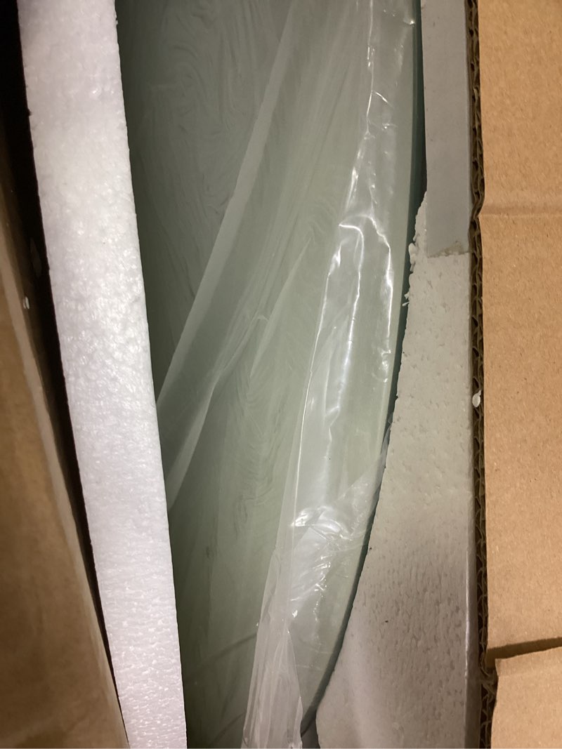 Condition photo showing Good Condition for LOVESPEJO 30 Inch Round Backlit Bathroom Mirror with Lights, Circle LED Mirror for Bathroom, Fogless, Stepless Dimmable, 3 Color Changing, Memory, IP54, Shatter-Proof Backlit Round 30"L x 30"W