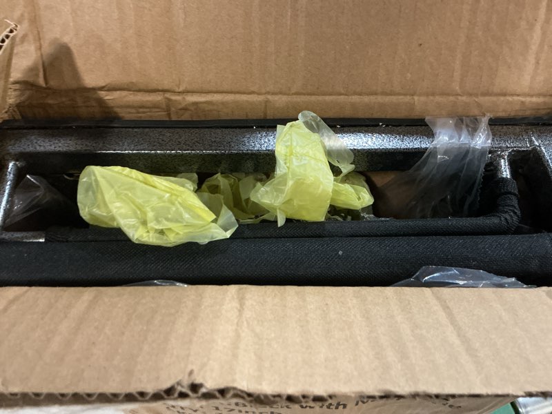 Condition photo showing As Is for kingrock stadium chair for bleachers with back support portable folding bleacher seat cushion padded backrest 2 hooks lightweight for sports games concert 1 pc blue stadium seats