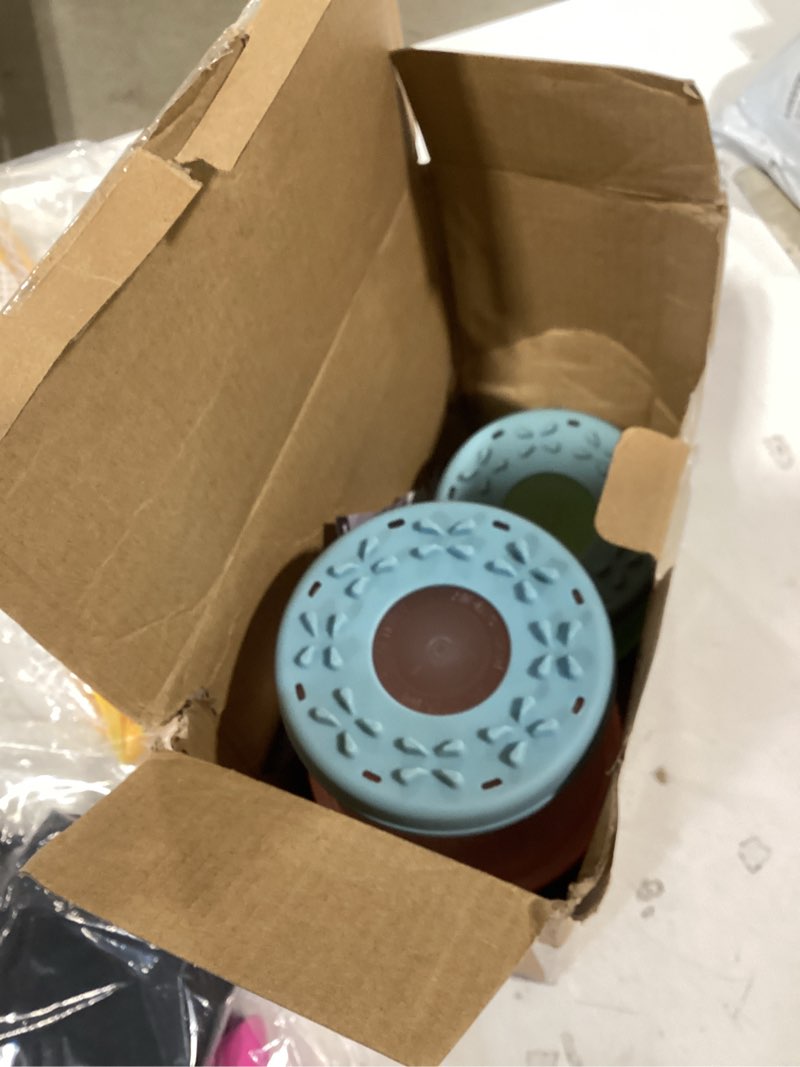 Condition photo showing As Is for ninja creami pints and lids - 4 pack ninja creami pints, 16 oz ninja creami containers, creami pint containers compatible with ninja nc299amz & nc300 series ice cream maker - tight sealing & anti-slip nc299amz & nc300 series - color 1