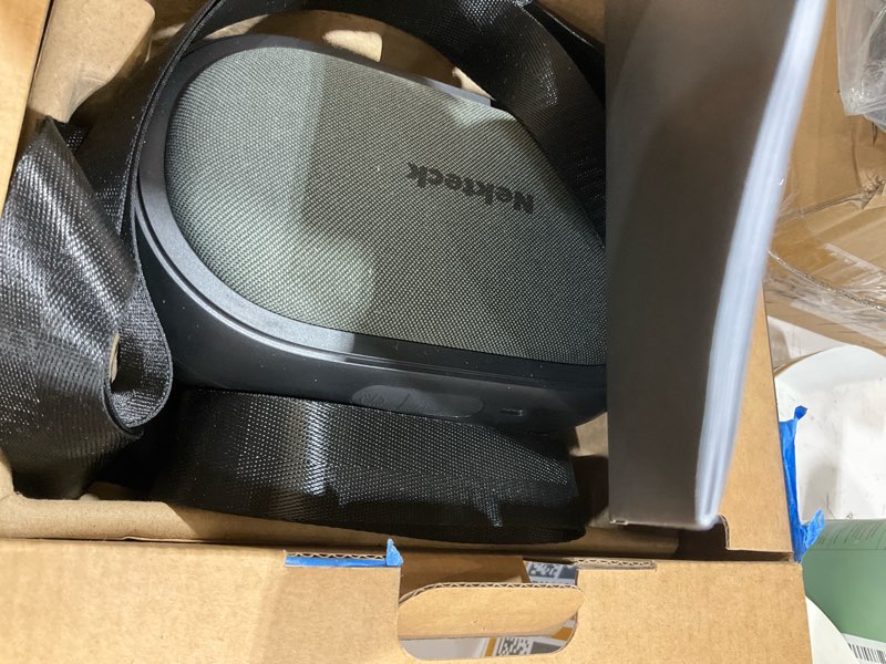 Condition photo showing Good Condition for nekteck shiatsu neck massager with heat, cordless 6d back shoulder kneading massage pillow, body muscle relaxation tools for pain relief deep tissue, fsa eligible gifts for mom dad men women | 6d shiatsu neck and shoulder massager for deep tissue, gifts for men women dad mom,ideal for home office car standard