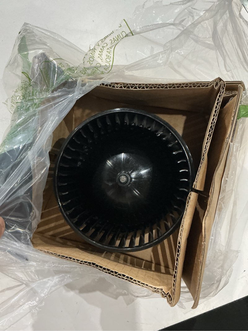 Condition photo showing Good Condition for ac blower motor with fan fits for 2003 2004 2005 2006 chevy silverado 1500 2500 suburban avalanche gmc sierra yukon cadillac escalade hvac heater blower motor replaces# 700191