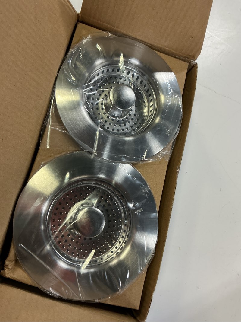 Condition photo showing New/Like New for The Ultimate Kitchen Sink Solution: 3-in-1 Drain Strainer & Stopper. 304 Stainless Steel, Anti-Clogging, Anti-Odor for US Standard Drains. Easy Clean! (2)