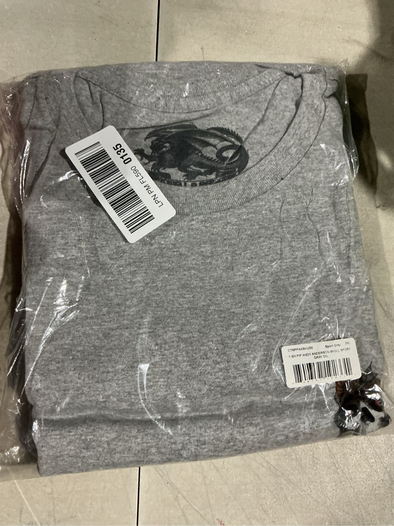 Condition photo showing Good Condition for powell peralta andy anderson skull t-shirts 3x-large sport gray