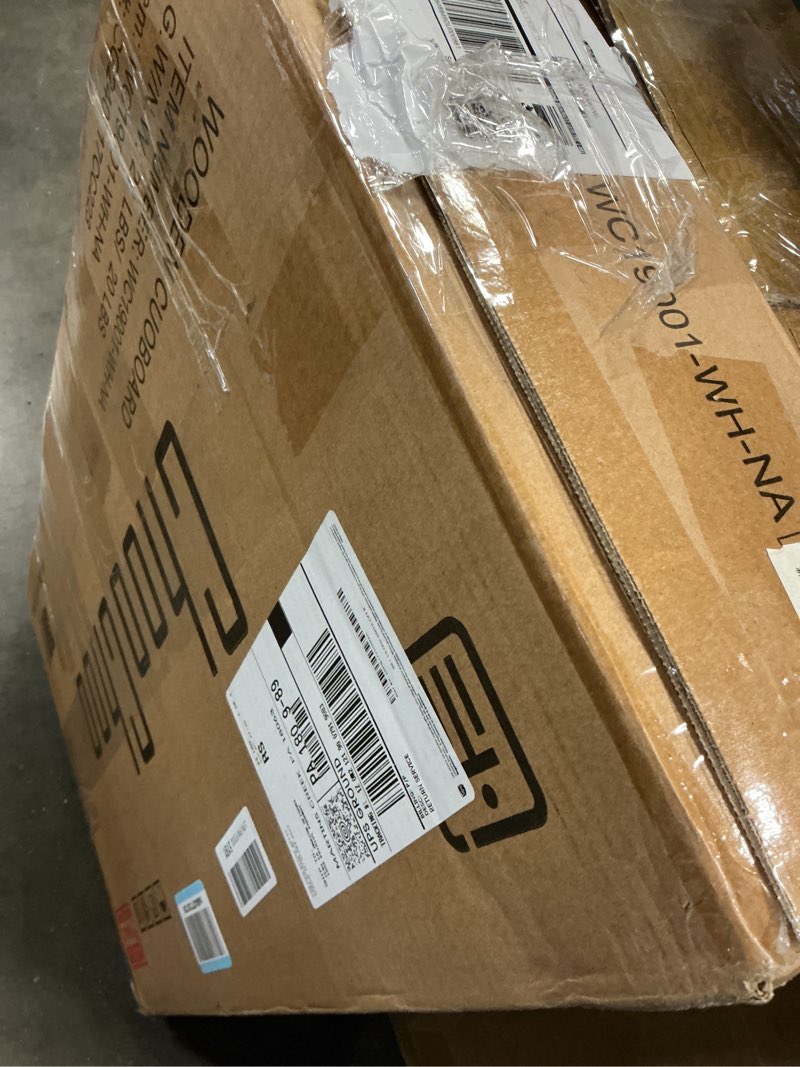 Condition photo showing Good Condition for choochoo medicine cabinet, bathroom wall cabinet, 2 doors over the toilet space saver storage cabinet with large space, white white 23.6"l x7.9"w x27.5"h