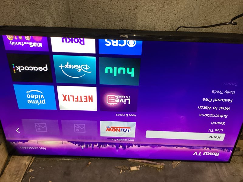 Condition photo showing New/Like New for roku smart tv 2026 – 40-inch select series, 1080p full hd tv – roku tv with voice remote – flat screen led television with wi-fi for streaming live local news sports & movies, bluetooth headphone mode 40" 1080p