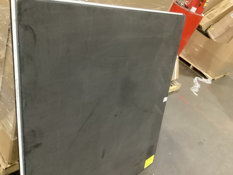 Condition photo showing As Is for Incomplete only table*JOOLA Regulation Table Tennis Conversion Top with Foam Backing and Net Set - Full Sized MDF Ping Pong Table Top for Pool Table - Quick and Easy Assembly - Foam Backing to Protect Billiard Table, Full Foam Backing (B00D9QR7TY)