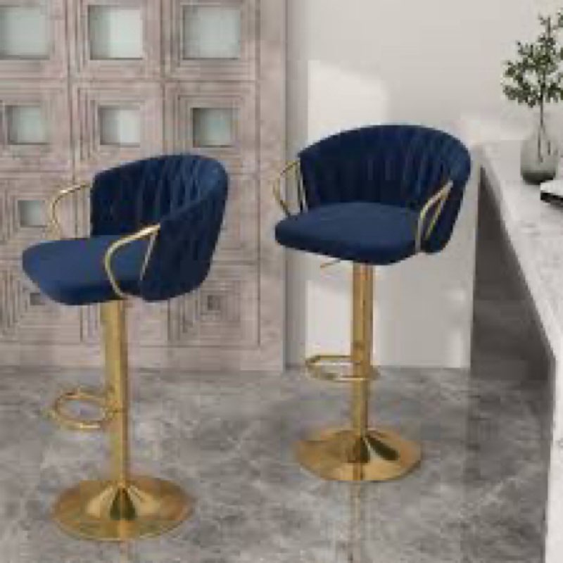 Paulyne Swivel Adjustable Height Stool