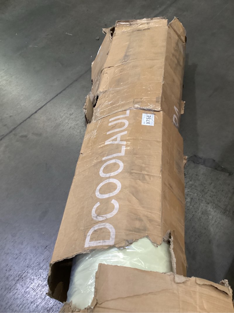 Condition photo showing As Is for  DCOOLAULTRA king Mattress 14 Inch,Medium Firm Hybrid with Memory Foam& Individually Wrapped Pocket Coils for Support,CertiPUR-US Certified,Fiberglass-Free