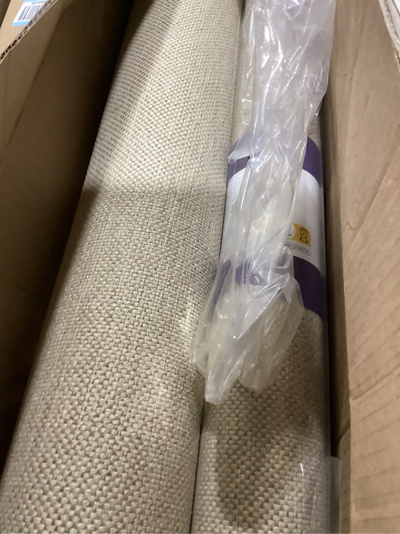 Condition photo showing New/Like New for dexi ultra thin door mat indoor entrance 24x36, non slip rubber backed entryway mats dirt trapper, low profile front doormat for inside entry, patio, porch, beige 3' x 2' (rectangular) beige