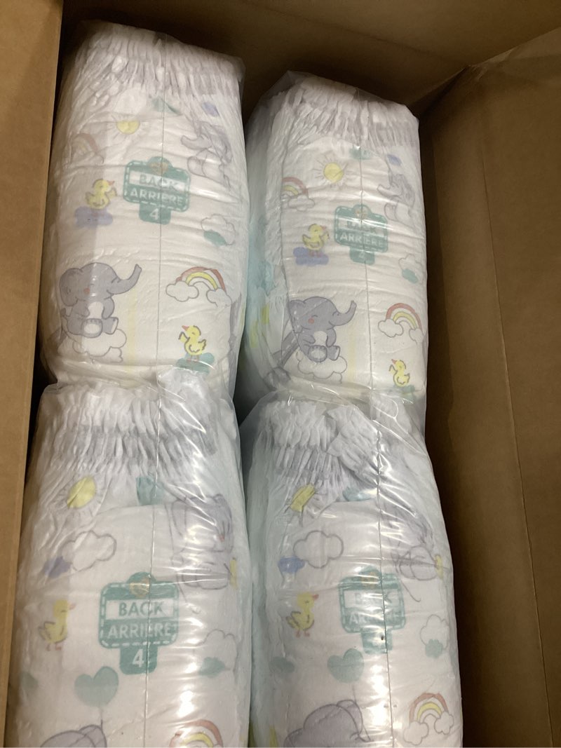 Condition photo showing New/Like New for Pampers Diapers - Swaddlers 360° - Size 4, 132 Count, up to 100% Leakproof Comfy Dry Fit, Designed for Easy Changes, Pull On Baby Diaper (Packaging May Vary) Size 4 132