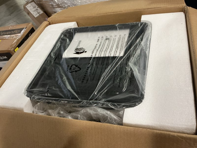 Condition photo showing New/Like New for JOYAMI Air Fry Countertop Oven, 18QT 1600W Convection Oven and Indoor Grill Combo with See-Through Window for Air Fry, Bake, Dehydrate, Toast, 6 Nonstick Accessories