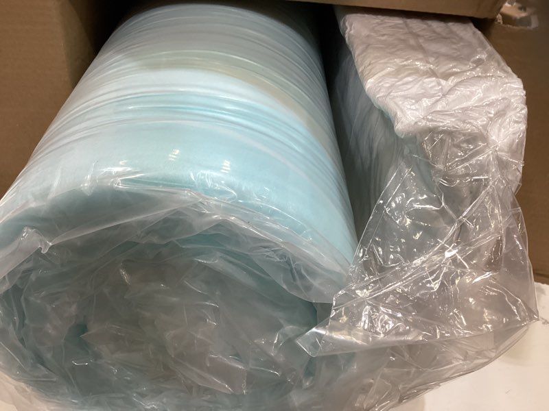 Condition photo showing Good Condition for dual layer 3 inch memory foam mattress topper full size, 2 inch cooling gel memory foam plus 1 inch down alternative pillowtop mattress pad cover with 8-21 inch deep pocket full dual layer white