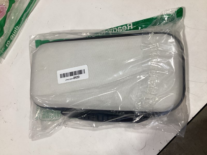 Condition photo showing As Is for klipdasse switch 2 slim case for nintendo switch 2 (2025)/switch/oled, hard shell portable case with soft lining, high capacity, lightweight, 10 game slots, durable ballistic nylon-white white for nintendo switch 2