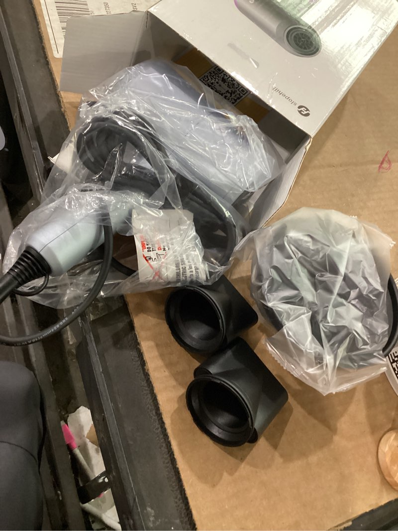Condition photo showing Good Condition for slopehill professional ionic hair dryer, powerful 1800w fast drying low noise blow dryer with 2 concentrator nozzle 1 diffuser attachments for home salon travel (matte blue)