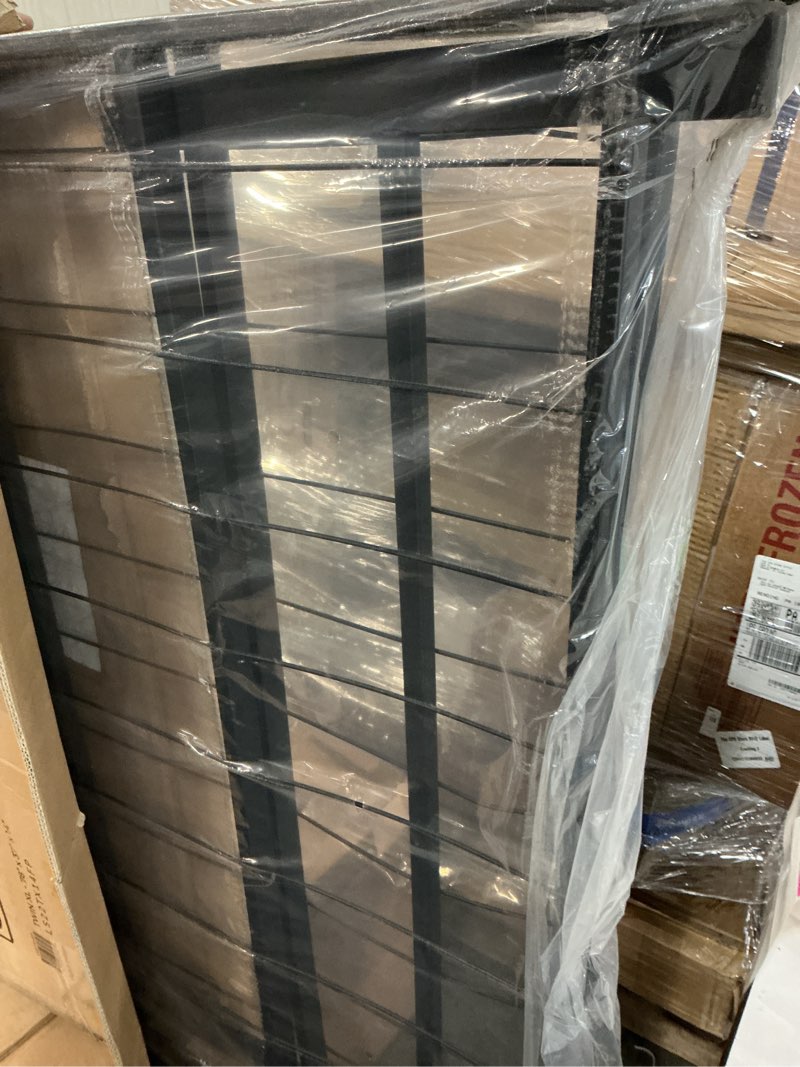 Condition photo showing New/Like New for linenspa folding metal platform bed frame - no box spring needed - underbed storage - simple toolless assembly - mattress foundation - 14" high - traditional design - sturdy steel - twin xl size twin xl traditional