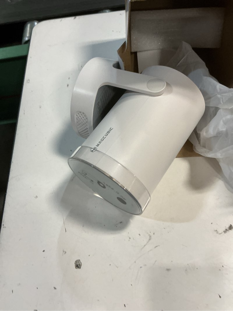 Condition photo showing Good Condition for magcubic 2025 upgraded mini projector 4k support with wifi 6 and bluetooth 5.4, 5w soundbase speaker, portable projecteur with auto vertical keystone 180° rotatable lens cap for movie home hy300pro+ pure white