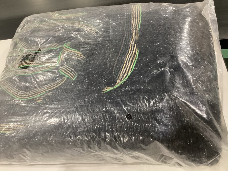 soclerg 70% Aluminet Shade Cloth Fabric with Grommets and Ball Bungee 12 ft x 10 ft