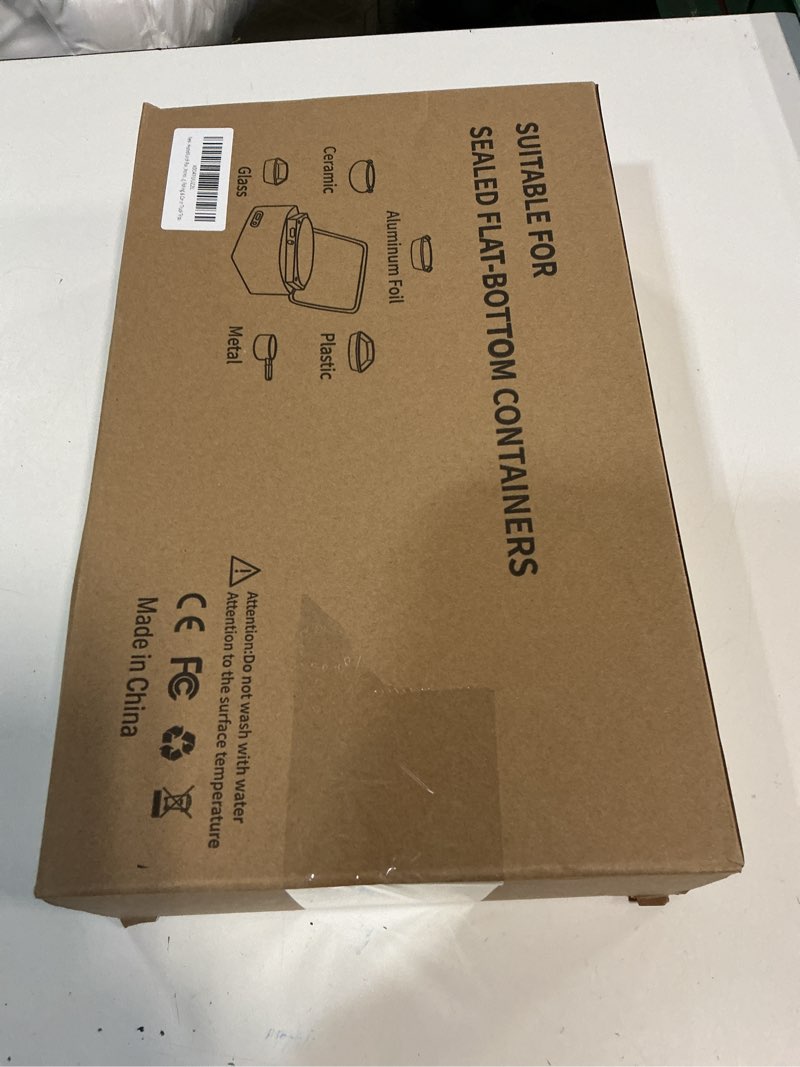Condition photo showing New/Like New for Heated Lunch Box Food Warmer, 14'' x 8'' Personal Microwave Heated Portable Oven, Electric Lunch Box for Outdoor Cooking, Reheating Food for Work, Picnic, Camping, Fishing, & Car or Truck Trips