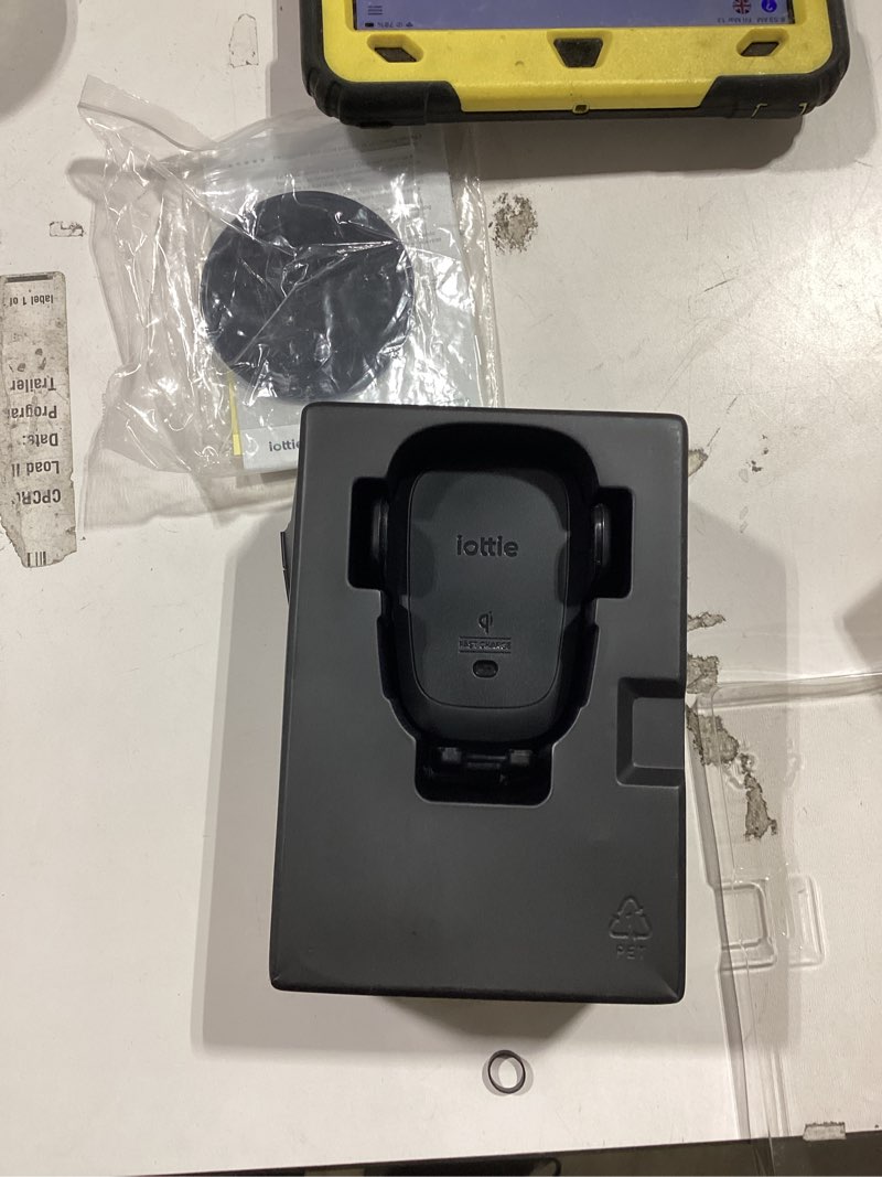 Condition photo showing Good Condition for iOttie Auto Sense Qi Wireless Car Charger - Automatic Clamping Dashboard Phone Mount with Wireless Charging for iPhone, Samsung Galaxy, Google Pixel, Huawei, LG, and Other Smartphones Dash & Windshield AutoSense 1