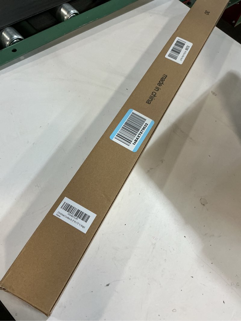 Condition photo showing New/Like New for ChrisDowa Cordless Blackout Roller Shades for Windows, Thermal Insulated UV Protection Pull Down Shades, Total Blackout Window Blinds for Home, Office, Bedroom, Door (30" W x 72" H, Beige) 30"W x 72"H Beige