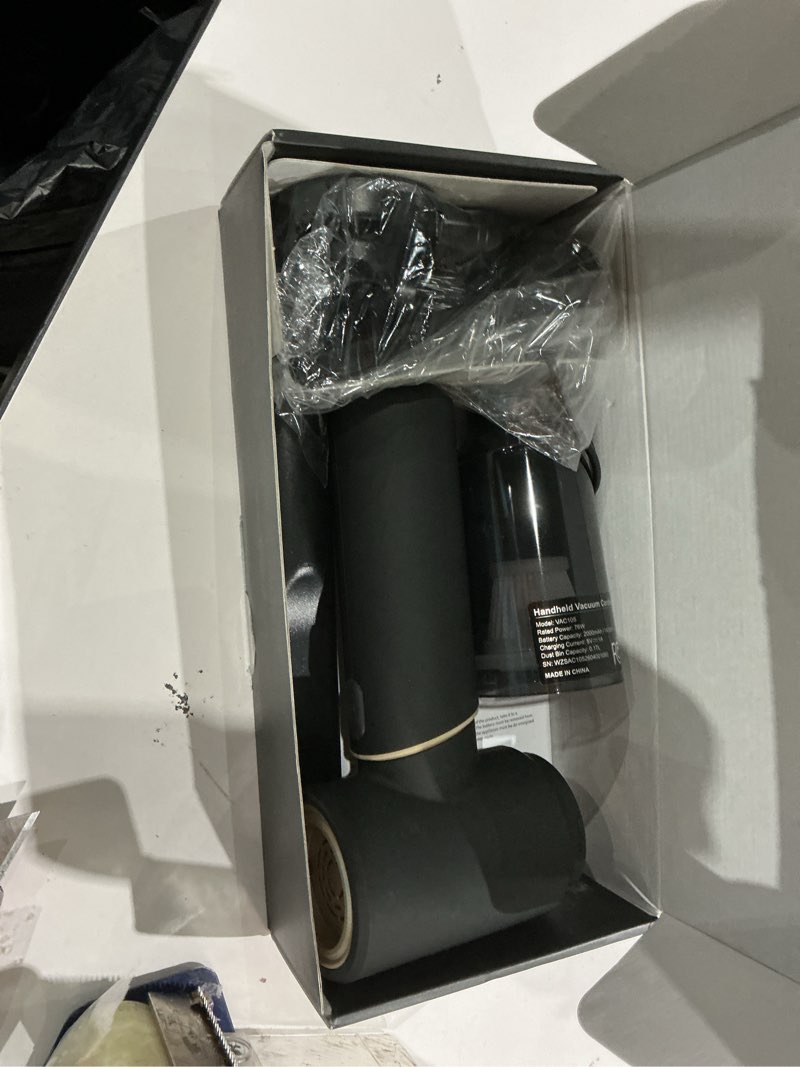 Condition photo showing New/Like New for bsrco hand held vacuum cordless rechargeable: 15000pa powerful suction hand held car vacuum cleaner,1.25 lbs lightweight & washable filter air duster and vacuum cleaner for home, car,pets