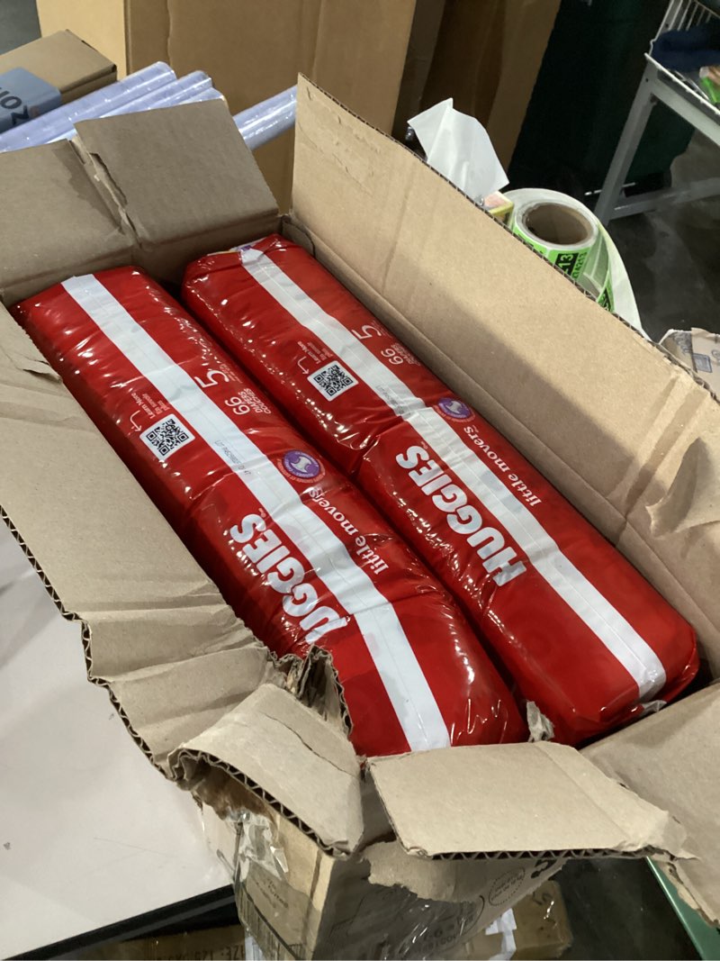 Condition photo showing New/Like New for Huggies Little Movers Disposable Diapers - Econ+ Pack - Size 5 - 132ct