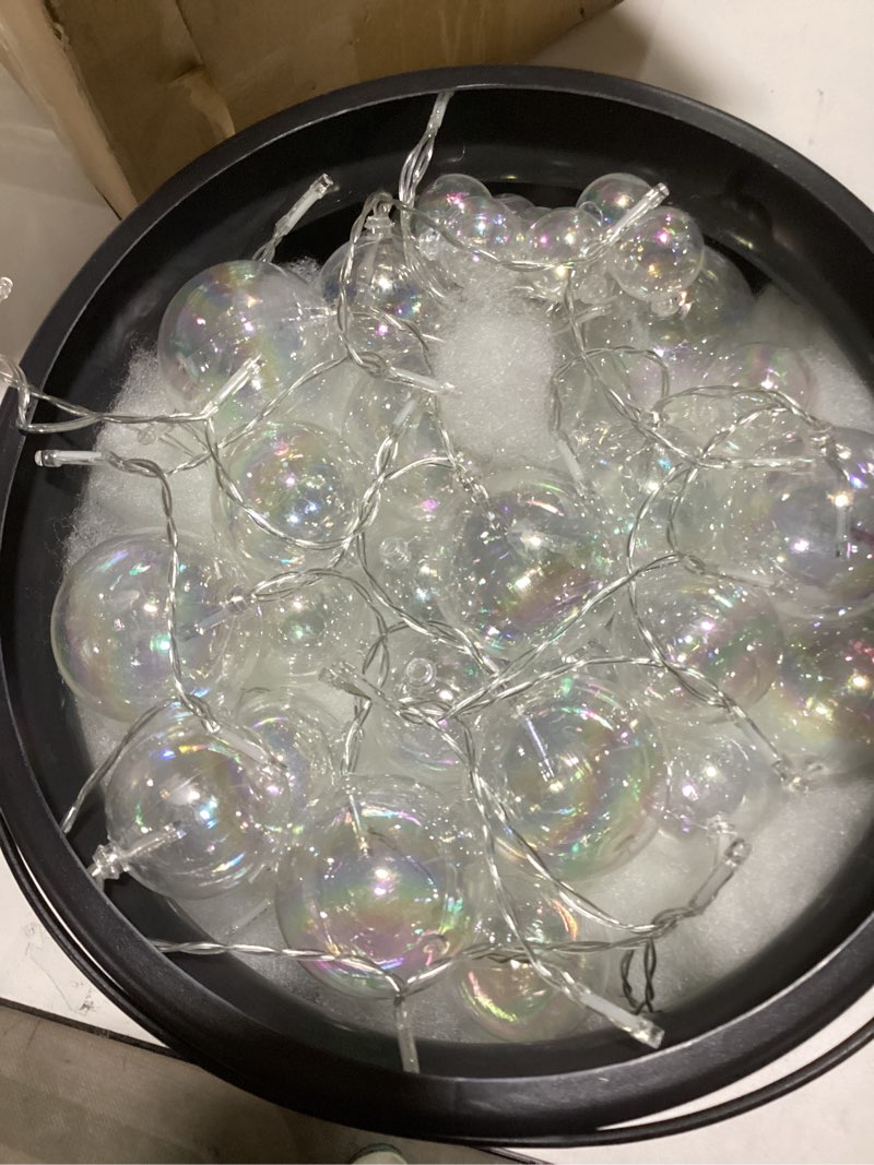 Halloween Witches Cauldron Decorations, DIY Bubbling Large Cauldron Bowl Set with Clear Plastic Ball