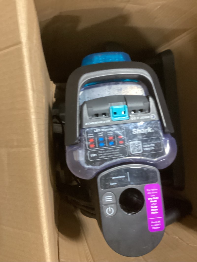 Condition photo showing As Is for Shark CarpetXpert HairPro with StainStriker, Upright Carpet, Area Rug & Upholstery Cleaner, Perfect for Pets & Hair Removal, Carpet Shampooer, 4 Cleaning Tools, Pet Cleaning Solution, Copper, EX301 CarpetXpert HairPro w/StainStriker