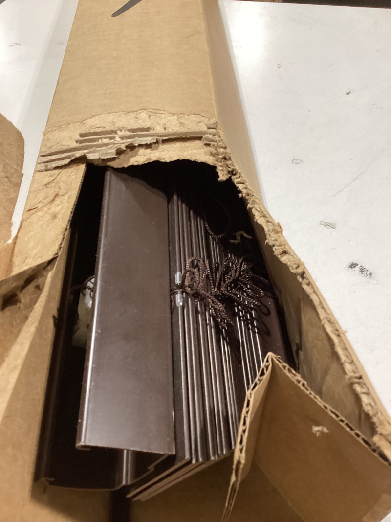 Condition photo showing Good Condition for Zebra Roller Shades, Dual Layer Roll Up Blind for Living Room, Semi Sheer Shades Window Privacy Light Control for Day and Night, (Maximum Height 72inch, White Color, Width 27 inch) 27"W x 72"H White