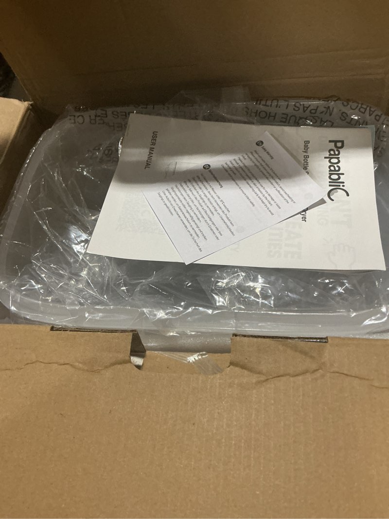 Condition photo showing Good Condition for papablic baby bottle sterilizer and dryer pro, esterilizador de biberones, electric steam sterilizer for baby bottles, pacifiers, and pump parts, large capacity 10 bottles