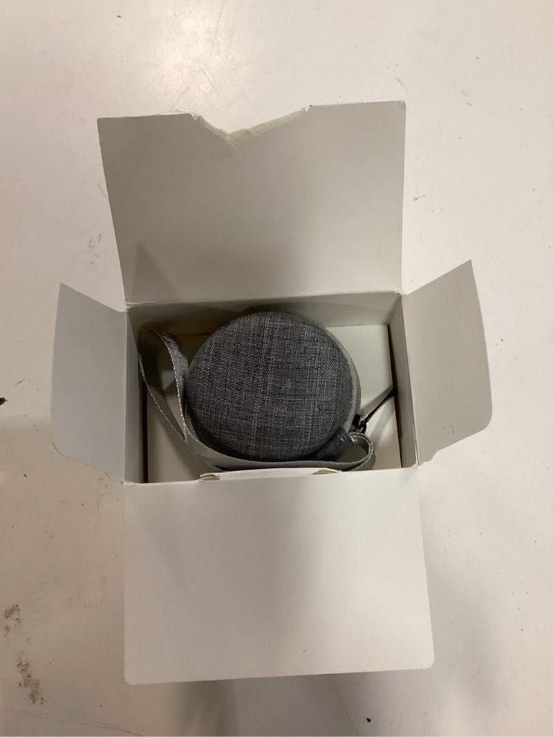 Condition photo showing New/Like New for babelio portable white noise machine + travel case in grey, for adults kids baby white pocket mini + travel case