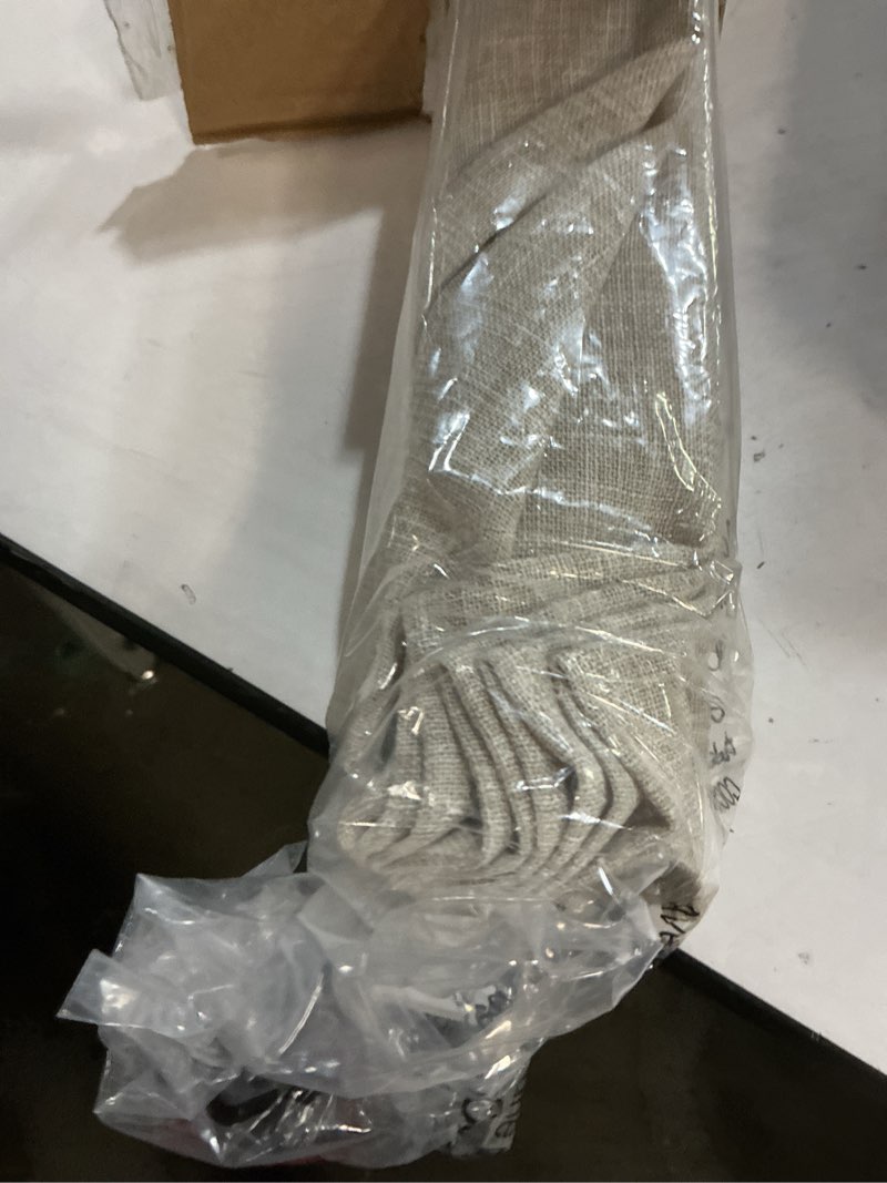 Condition photo showing Good Condition for no Drill Cordless Roman Shades for Windows, 20" W × 64" H - Light Filtering - Linen - Beige Light Filtering - Linen - Beige 20" W × 64" H