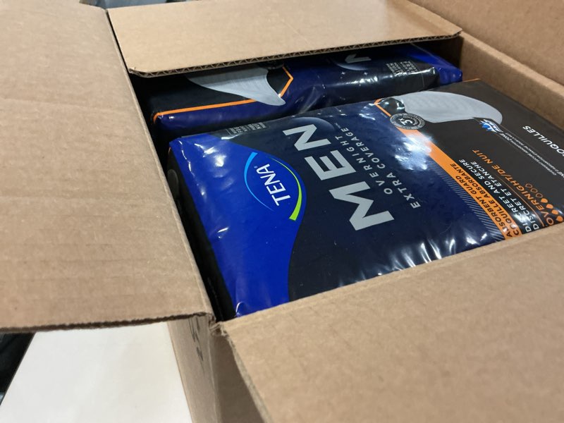 Condition photo showing Good Condition for TENA Incontinence Guards, Overnight Absorbency & Advanced Odor Protection, Incontinence Guards for Men, 90 ct 90 Count