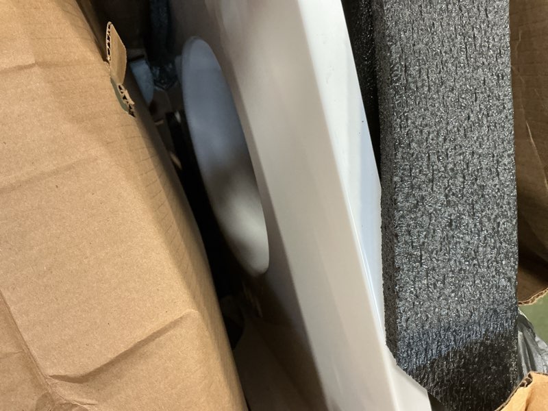 Condition photo showing Good Condition for JONATHAN Y SNK1002A Ancillary 3-Hole 30 in. W x 18.25 in. D Classic Contemporary Rectangular Ceramic Single Sink Basin Vanity Top, White