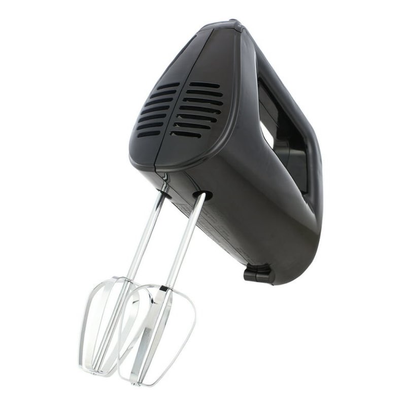 mainstays 5-speed corded hand mixer, black, 1.61 lb, new
