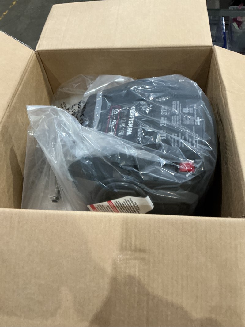 Condition photo showing New/Like New for craftsman 6-gallon portable electric 150 psi pancake air compressor