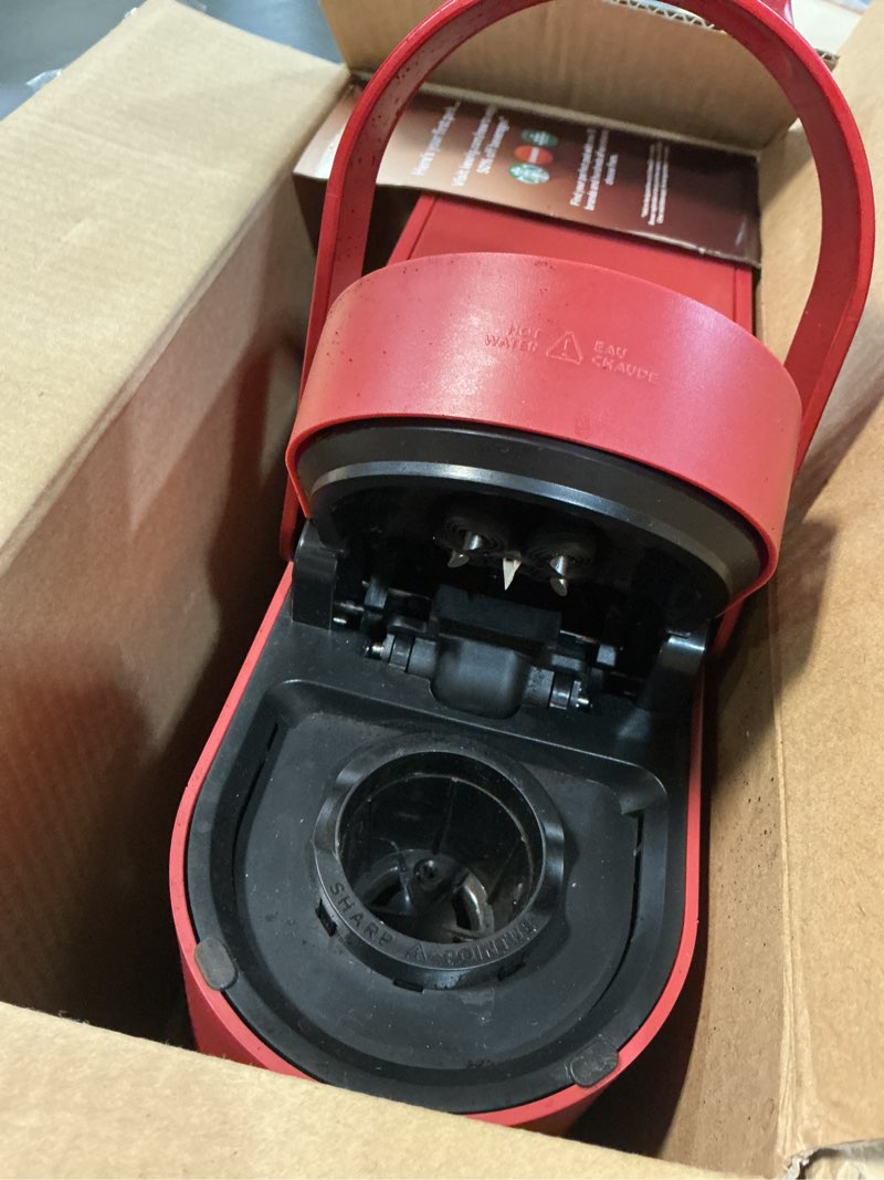 Condition photo showing As Is for Product used, Keurig K-Express Single Serve K-Cup Pod Coffee Maker, 3 Brew Sizes, Strong Button Feature, 42oz Removable Reservoir, Island Berry Holiday Berry