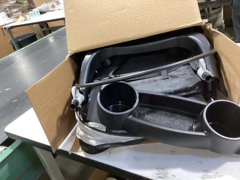 Condition photo showing Good Condition for Kolcraft Cloud Plus Lightweight Umbrella Stroller for Toddlers with Reclining Seat, Large Storage Basket, Canopy, Infant & Parent Trays, Compact Fold for Summer Travel, Durable Frame, Slate Gray Slate Gray (Wheel Color May Vary)