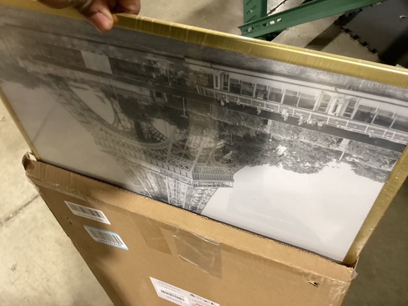 Condition photo showing New/Like New for upsimples 18x24 Picture Frame Gold 3 Pack, Scratch-Proof Poster Frames 18 x 24 for Photo Gallery - Slide-In Strips, Horizontal or Vertical Wall Mounting Gold 18x24
