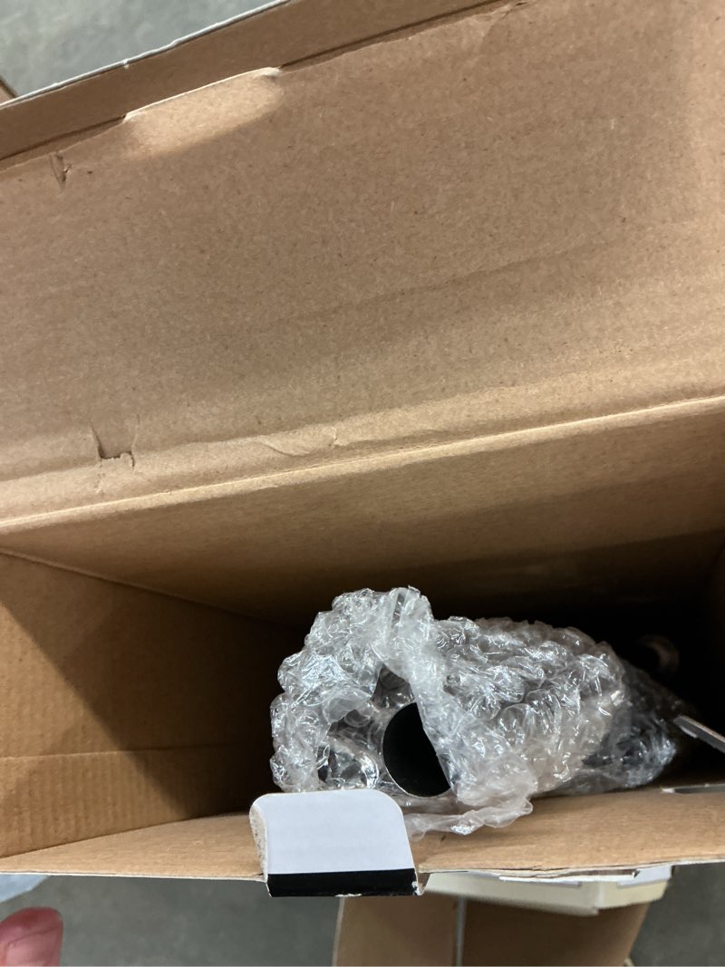 Condition photo showing As Is for Delta MCL63-BN McLaren 3 Piece Bath Hardware Set Brushed Nickel