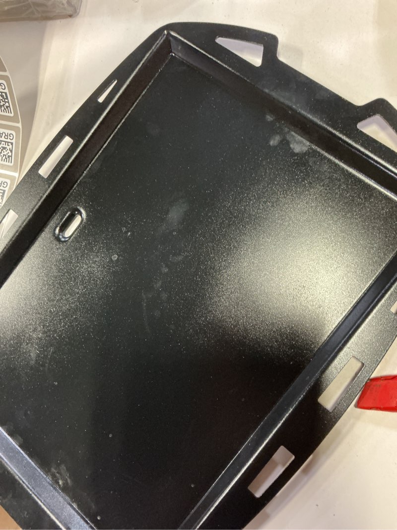 Condition photo showing Good Condition for stanbroil cooking griddle insert for weber q200/q2000 series grills, full size nonstick griddle plate for weber q200, q220, q2000, q2200 grills 21.2" x 15.3" x 1"