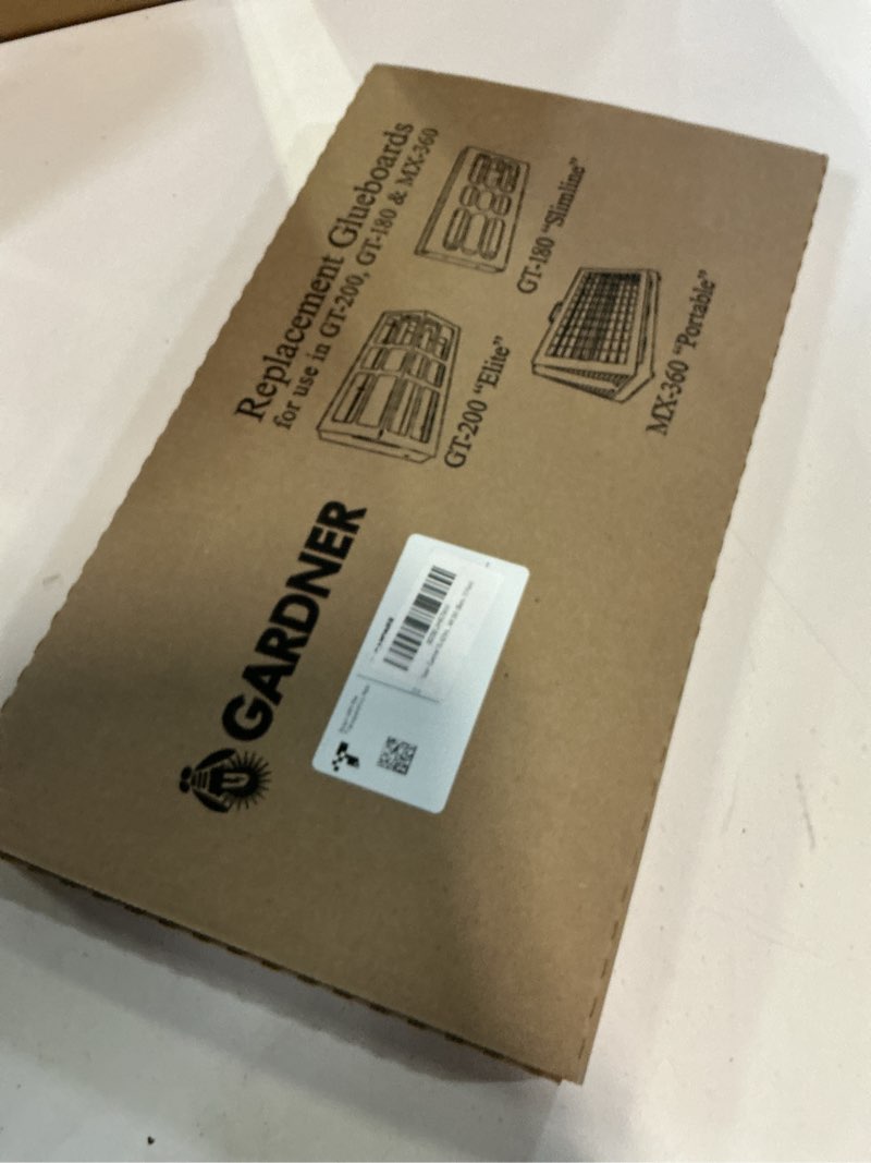 Condition photo showing New/Like New for gardner el-62 insect trap replacement glue boards for gt-180, gt-200, gt-215, mx 360 (black, 10 pack)