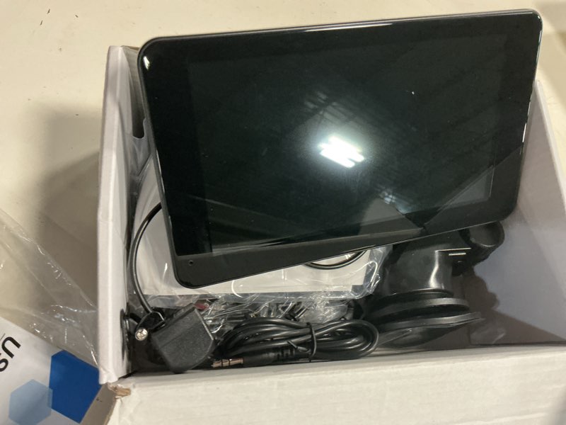 Condition photo showing Good Condition for carplay screen for car with apple carplay/android auto, 7" wireless car stereo, portable touchscreen car radio with bluetooth, backup camera, gps navigation, mirror link,multimedia player all vehicles