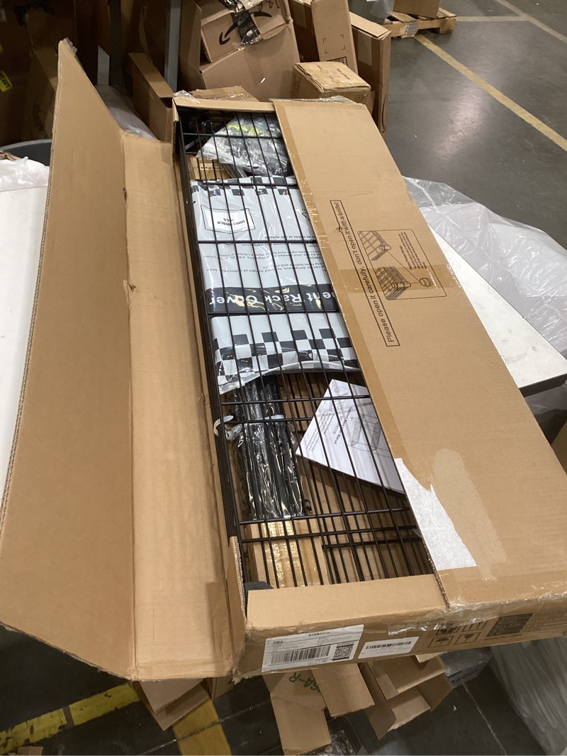 Condition photo showing Good Condition for p6c plus rolling clothes rack with cover, covered clothing rack heavy duty, portable closet for hanging clothes, garment rack on wheels, black closet rack with black cover, max load 375lbs black rack with black cover p6c plus